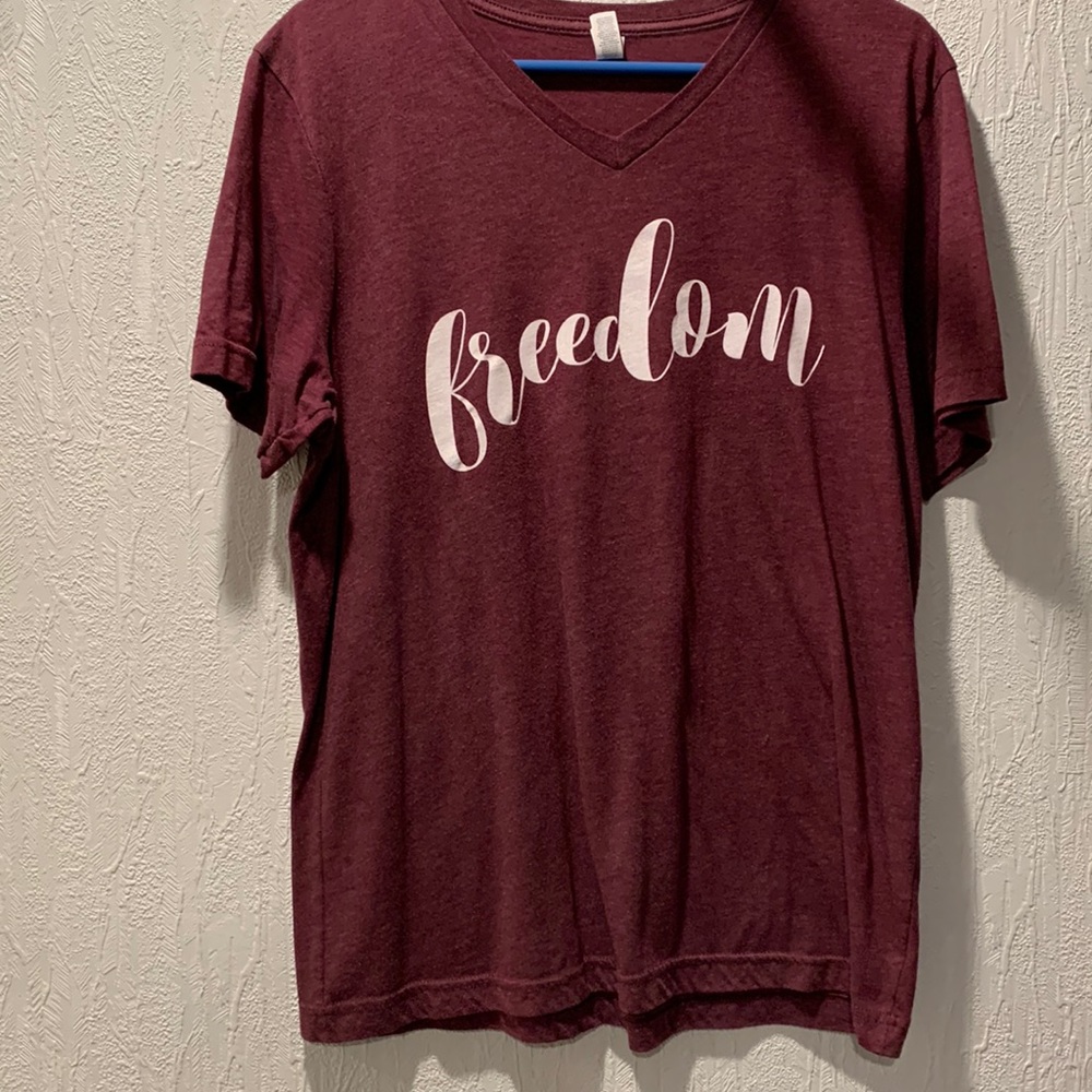 Freedom V-Neck T-Shirt